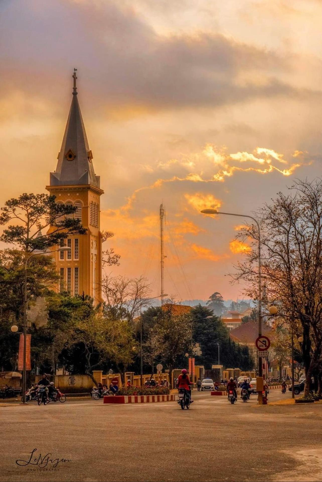 Mat Troi Vang Dalat Hotel المظهر الخارجي الصورة